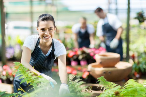 Eco-friendly lawn mowing practices